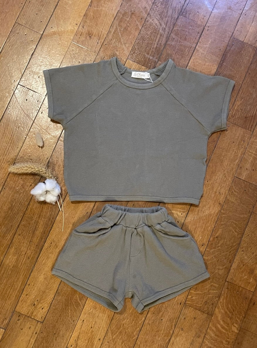 La Olivia - Owen set - Army green