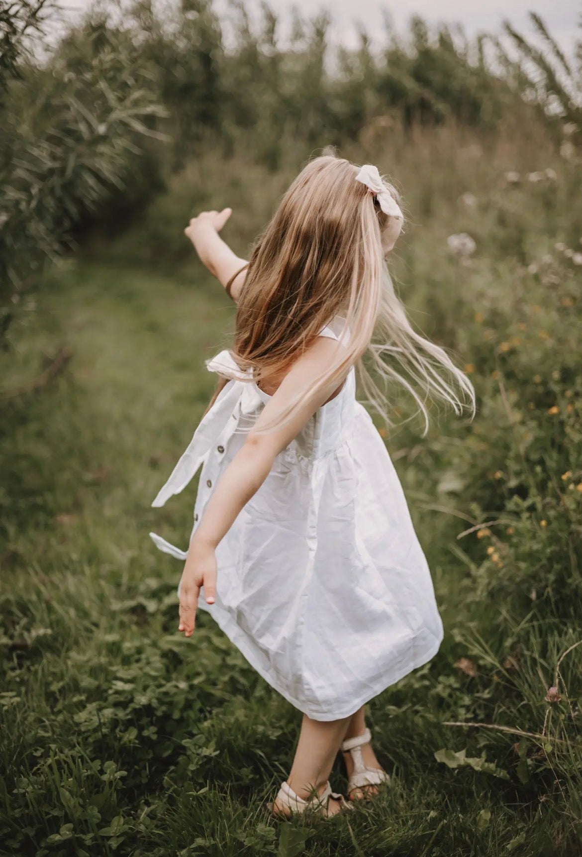 Annie & Charles - Luna Bow Dress