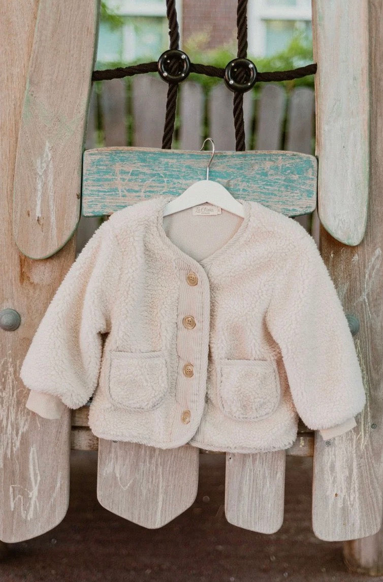 La Olivia - Claire teddy jack beige