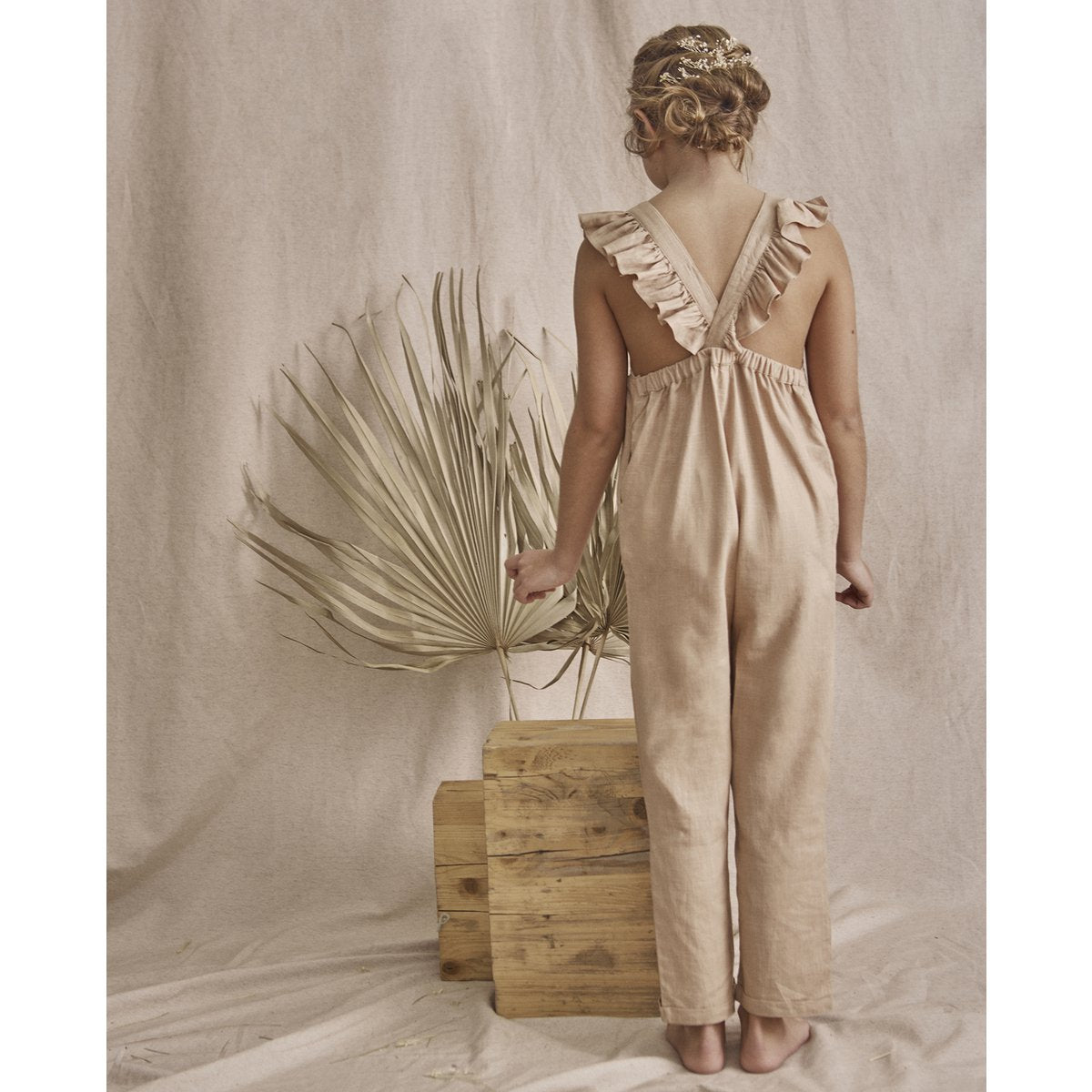 DADATI - Luna linnen jumpsuit