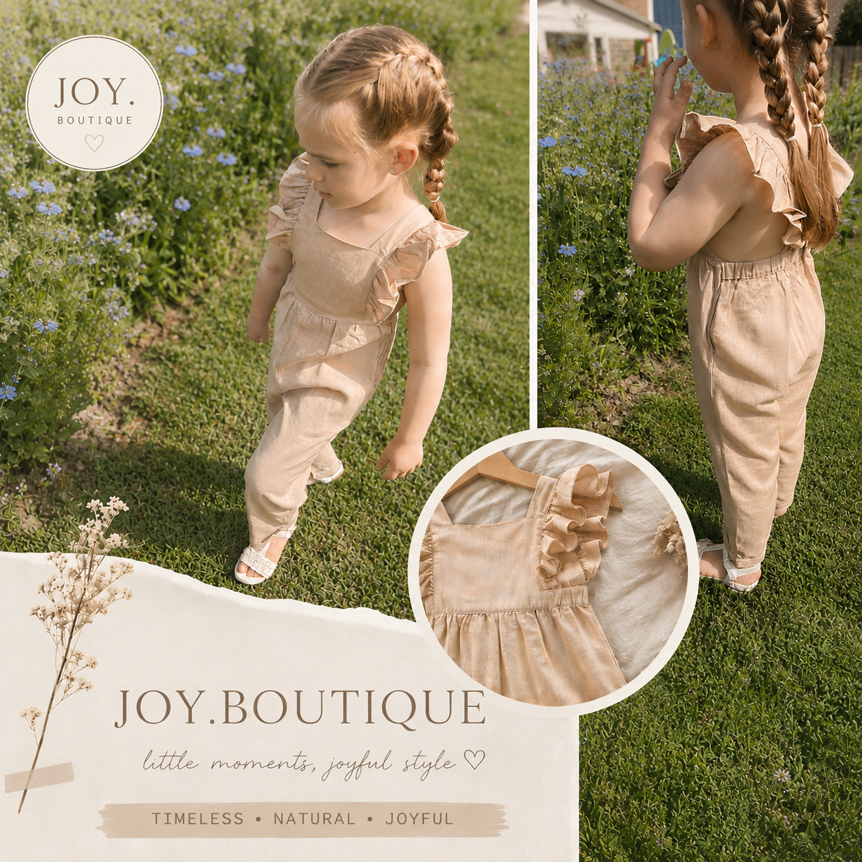 DADATI - Luna linnen jumpsuit
