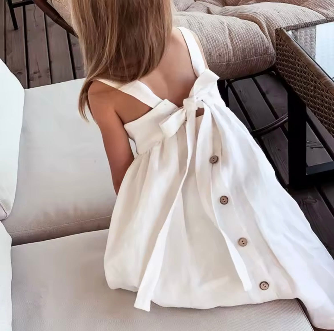 Annie & Charles - Luna Bow Dress