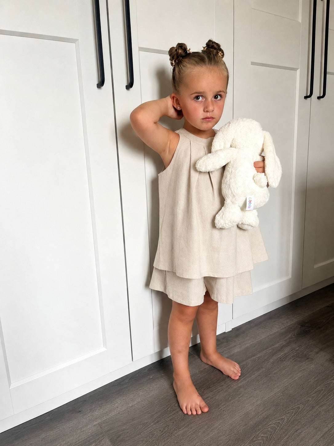 Noa Beige Linnen Set