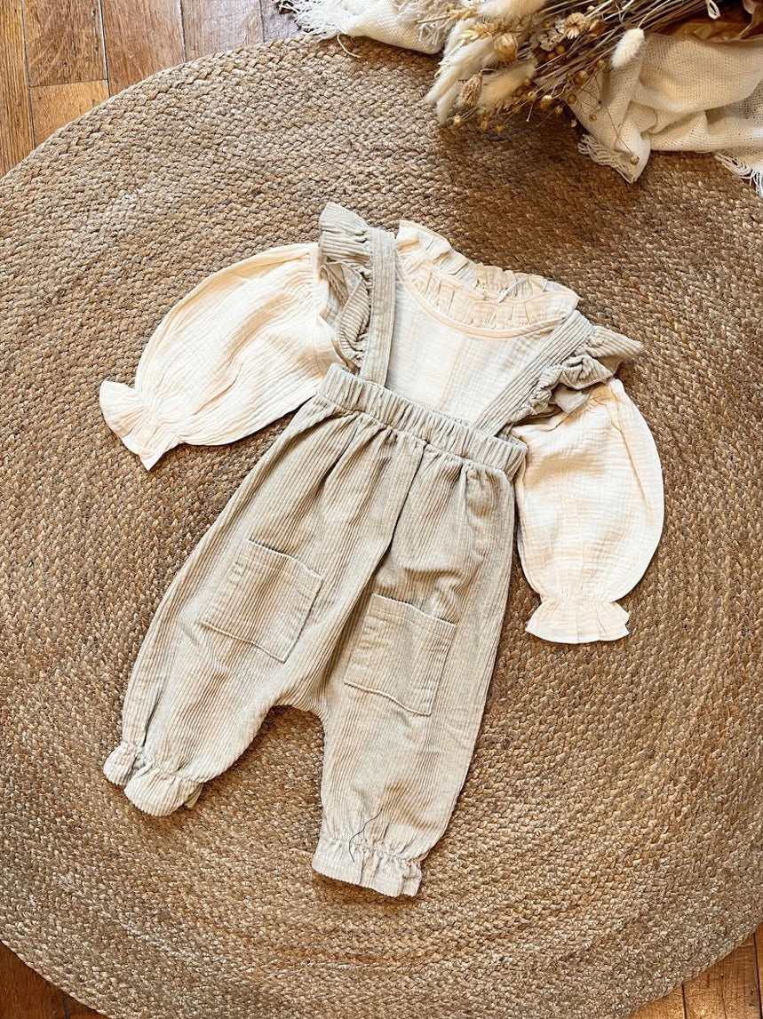 La Olivia - Nala blouse beige